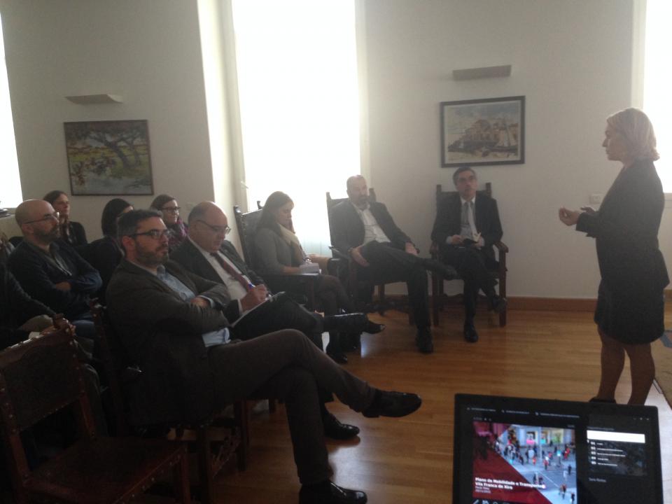 Sessão de Apresentação Pública do PMT de Vila Franca de Xira